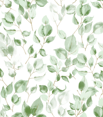 Papel de Parede Folhagem Verde - Coleção Sonhos Bobinex - Vinílico Importado