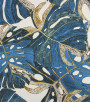 PÁG. 20 - Papel de Parede Folhas Azul - Coleção Seven - Vinílico Importado