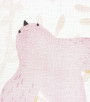 PÁG. 51 - Papel de Parede Folhas e Pássaros Rosa e Bege - Coleção Mundo - Vinílico Importado