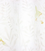 PÁG. 48 - Papel de Parede Folhas e Pássaros Verde, Laranja e Cinza - Coleção Mundo - Vinílico Importado