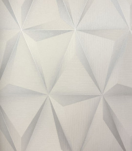 PÁG. 41 - Papel de Parede Geométrico 3D Pérola Brilho - Coleção Summer - Vinílico Importado