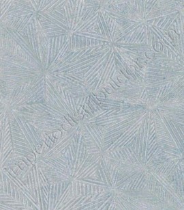 PÁG. 10 - Papel de Parede Geométrico Azul Acinzentado - Coleção Ambiance - Vinílico Lavável (Com brilho e relevo)