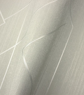 PÁG. 35 - Papel de Parede Geométrico Bege Acinzentado - Coleção Classici 5 - Vinilico Importado