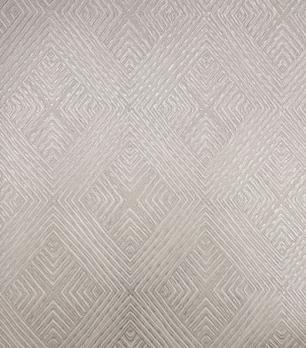 PÁG. 14 - Papel de Parede Geométrico Bege Brilho - Coleção Casa - Vinílico Importado