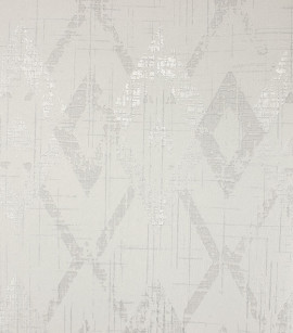 PÁG. 26 - Papel de Parede Geométrico Bege Claro com Brilho - Coleção Elegance 5 - Vinílico Importado