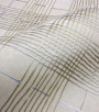 PÁG. 06 - Papel de Parede Geométrico Bege e Dourado Brilho - Coleção Entre Linhas - Vinílico Importado