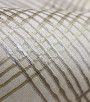 PÁG. 06 - Papel de Parede Geométrico Bege e Dourado Brilho - Coleção Entre Linhas - Vinílico Importado