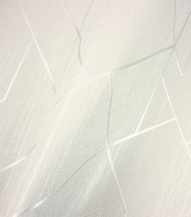 PÁG. 43 - Papel de Parede Geométrico Cinza Claro Brilho - Coleção Classici 5 - Vinilico Importado