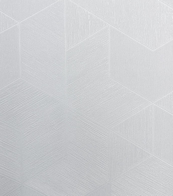 PÁG. 47 - Papel de Parede Geométrico Cinza Claro Brilho - Coleção Essencial Bobinex - Vinílico Importado