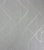 PÁG. 32 - Papel de Parede Geométrico Cinza Brilho - Coleção Classici 5 - Vinilico Importado
