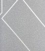 PÁG. 09 - Papel de Parede Geométrico Cinza com Brilho Prata - Coleção Essencial Bobinex - Vinílico Importado