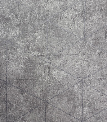 PÁG. 37 - Papel de Parede Geométrico Cinza Brilho - Coleção Essencial Bobinex - Vinílico Importado