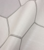 PÁG. 50 - Papel de Parede Geométrico Colmeia Cinza com Brilho - Coleção Metropolis 3 - Vinílico Importado