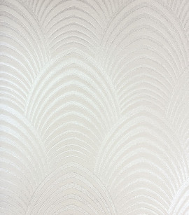 PÁG. 18 - Papel de Parede Geométrico Escamas Off-White Brilho Pérola - Coleção Summer - Vinílico Importado