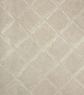 PÁG. 17 - Papel de Parede Geométrico Grade Bege com Brilho Glitter - Coleção Metropolis 3 - Vinilico Importado