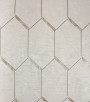PÁG. 56 - Papel de Parede Geométrico Grade Bege Brilho Glitter - Coleção Metropolis 3 - Vinílico Importado