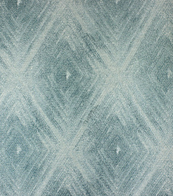 PÁG. 32 - Papel de Parede Geométrico Losangos Azul com Brilho - Coleção Elegance 5 - Vinílico Importado