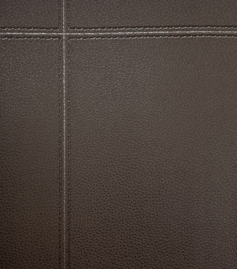 PÁG. 41 - Papel de Parede Geométrico Efeito Couro Marrom - Coleção Essencial Bobinex - Vinílico Importado