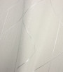 PÁG. 38 - Papel de Parede Geométrico Off-White Brilho - Coleção Classici 5 - Vinilico Importado
