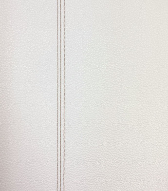 PÁG. 40 - Papel de Parede Geométrico Efeito Couro Off-White - Coleção Essencial Bobinex - Vinílico Importado