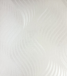 PÁG. 12 - Papel de Parede Geométrico Ondas Off-White Brilho Pérola - Coleção Summer - Vinílico Importado