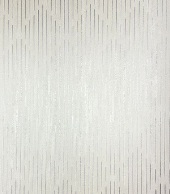 PÁG. 13 - Papel de Parede Geométrico Riscas Off-White Brilho Prata - Coleção Summer - Vinílico Importado