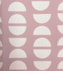 PÁG. 79 - Papel de Parede Geométrico Rosa e Bege - Coleção Revoada Bobinex - Vinílico Importado