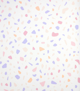 PÁG. 12 - Papel de Parede Granilite Lilás e Rosa - Coleção Sonhos Bobinex - Vinílico Importado