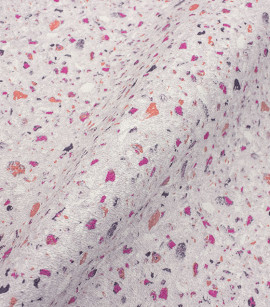 PÁG. 04 - Papel de Parede Granilite Rosa e Lilás - Coleção Infinity G - Vinílico Importado