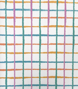 PÁG. 08 - Papel de Parede Grid Colorido - Coleção Revoada Bobinex - Vinílico Importado