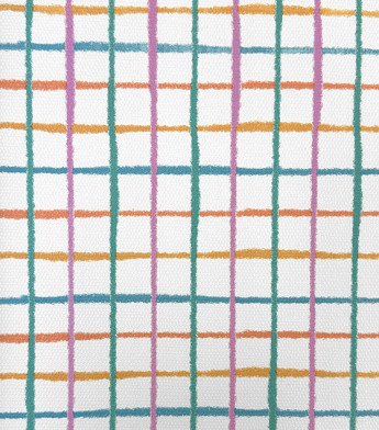 PÁG. 08 - Papel de Parede Grid Colorido - Coleção Revoada Bobinex - Vinílico Importado