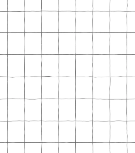 PÁG. - Papel de Parede Grid Preto e Branco - Coleção Sonhos Bobinex - Vinílico Importado