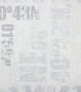 PÁG. 46 - Papel de Parede Letras e Números Cinza com Brilho - Coleção Valence - Vinílico Importado