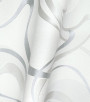 PÁG. 44 - Papel de Parede Linhas Abstratas Tons de Cinza com Brilho - Coleção Unique - Vinílico Importado