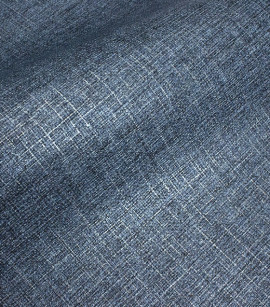 PÁG. 81 - Papel de Parede Linho Azul Jeans Com Leve Brilho - Coleção Adi Tare 3 - Vinílico Importado