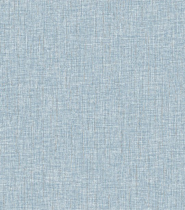 PÁG. 04 - Papel de Parede Linho Azul Claro com Leve Brilho - Coleção Unique - Vinílico Importado