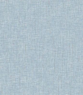 PÁG. 04 - Papel de Parede Linho Azul Claro com Leve Brilho - Coleção Unique - Vinílico Importado