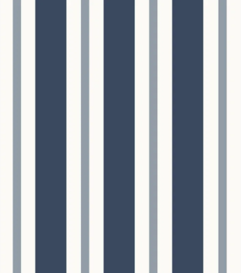 PÁG. 69 - Papel de Parede Listrado Azul Marinho - Coleção Revoada Bobinex - Vinílico Importado