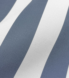 PÁG. 28 - Papel de Parede Listrado Azul - Coleção Revoada Bobinex - Vinílico Importado