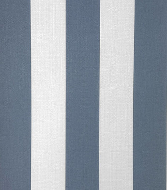 PÁG. 28 - Papel de Parede Listrado Azul - Coleção Revoada Bobinex - Vinílico Importado