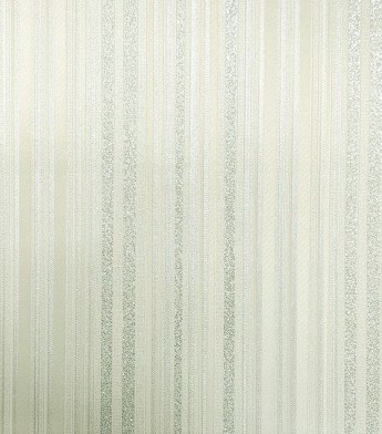PÁG. 73 - Papel de Parede Listrado Bege Acinzentado (Detalhes com brilho) - Coleção Colorkey - Vinílico