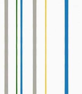 PÁG. 18 - Papel de Parede Listrado - Coleção Play Infantil - Importado Lavável (Azul/ Verde/ Amarelo/ Cinza)