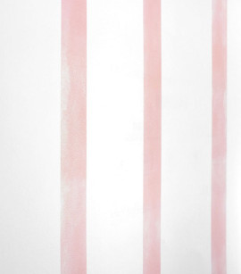 PÁG. 18 - Papel de Parede Listrado Rosa - Coleção Bambine - Vinílico Importado