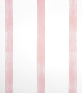 PÁG. 18 - Papel de Parede Listrado Rosa - Coleção Bambine - Vinílico Importado