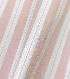 PÁG. 53 - Papel de Parede Listrado Rosa - Coleção Revoada Bobinex - Vinílico Importado