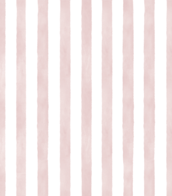 PÁG. 01 - Papel de Parede Listrado Rosa - Coleção Sonhos Bobinex - Vinílico Importado
