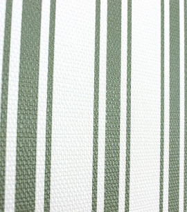 PÁG. 11 - Papel de Parede Listrado Verde - Coleção Refúgio Bobinex - Vinílico Importado