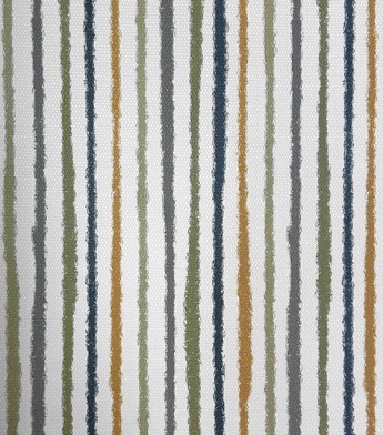 PÁG. 31 - Papel de Parede Listras Finas Azul, Verde e Caramelo - Coleção Revoada Bobinex - Vinílico Importado