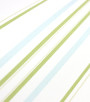 PÁG. 50 - Papel de Parede Listras Azul e Verde - Coleção Valence - Vinilizado Importado