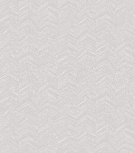 PÁG. 13 - Papel de Parede Listras Chevron Greige com Leve Brilho - Coleção Unique - Vinílico Importado
